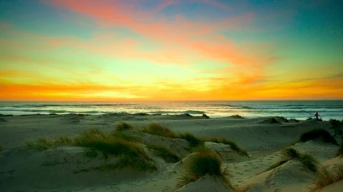 Seashore Landscape Stock Footage 121318494