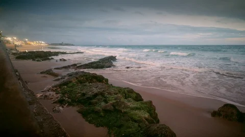 Seashore Landscape Stock Footage 121320885