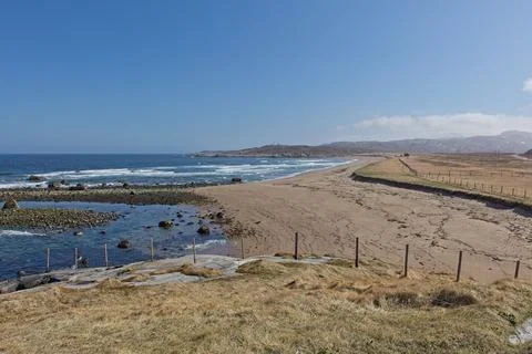 Seashore landscape. Stock Photos
