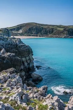 Seashore in Miengo Stock Photos