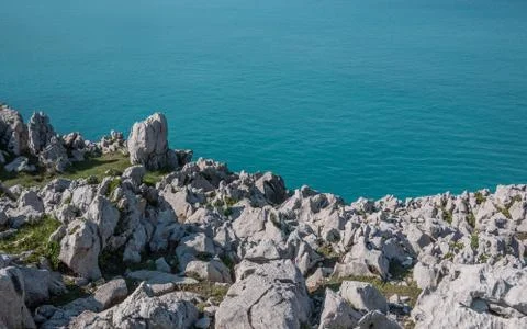 Seashore in Miengo Stock Photos