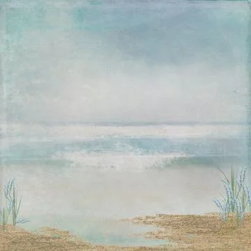 Seashore sand Stock Photos