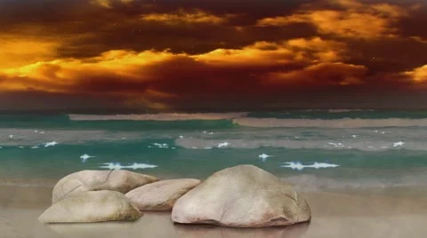 Seashore sunrise 스톡 동영상 921536