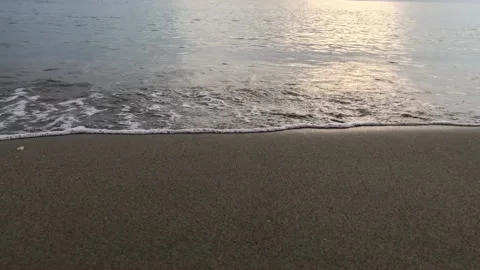 Seashore ( Sunrise small waves ) Stock Footage 157685170