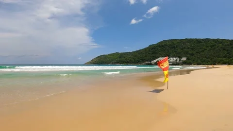 Seashore in the tropics Stock Footage 156867810