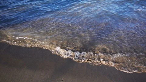 Seaside and waves Stock Footage 93363242