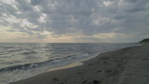 Seaside beach Stock Footage 262893436