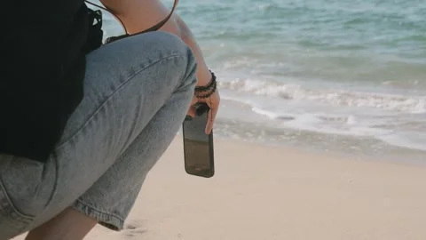 Seaside beach Stock Footage 299815732