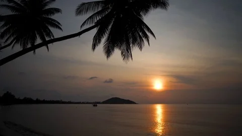 Seaside beautiful view 4k Stock Footage 122031395
