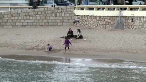 Seaside Cannes Stock Footage 46038007