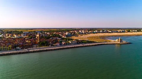 Seaside of Caorle Stock Photos