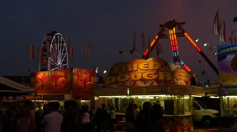 Seaside Carnival 2 4k Stock Footage 41609603