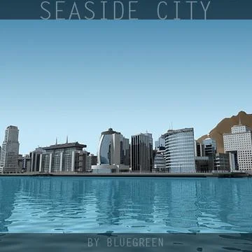 SeaSide City 3D Model
