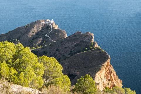 Seaside Cliff View Stock Photos