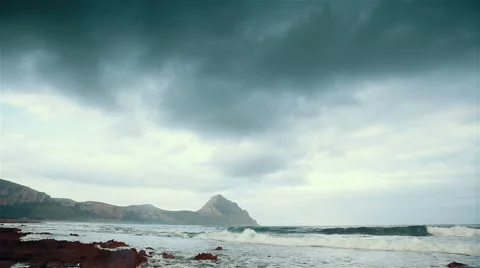 Seaside at the evening Vidéo 55441410