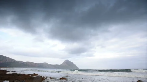 Seaside at the evening Vidéo 55441992