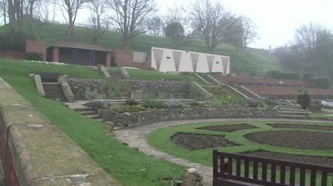 Seaside Gardens Stock Footage 11151832