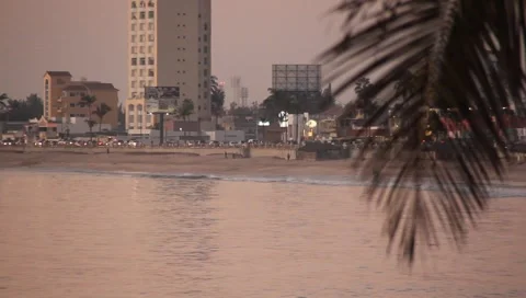Seaside Hotel Stock Footage 1128820