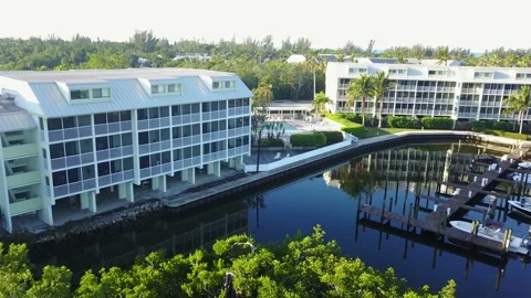 Seaside Hotel 库存影片 214959190