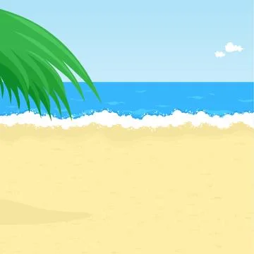 Seaside Stock Illustration