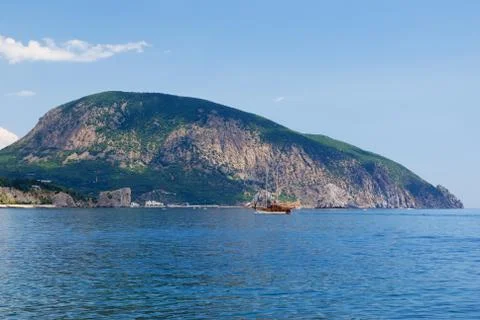 Seaside landscape Stock Photos