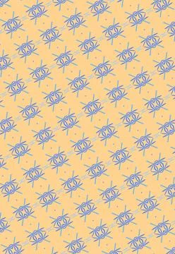 Seaside leaf-form motif pattern texture with sand glow, warm shell, soft lavende Illustrazione stock