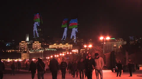 Seaside Promenade Video stock 23801767