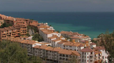 Seaside resort  Video stock 138015