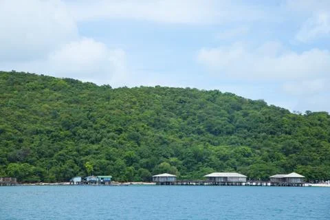 Seaside resort. Stock Photos