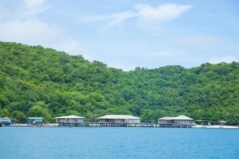 Seaside resort. Stock Photos