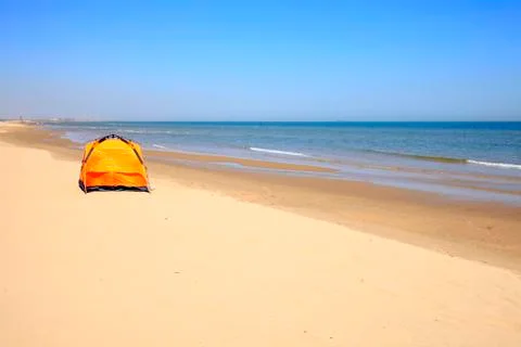 The seaside scenery Stock Photos