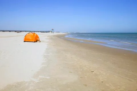 The seaside scenery Stock Photos