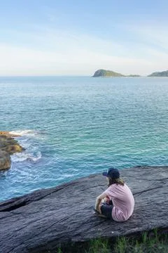 Seaside scenery Stock Photos