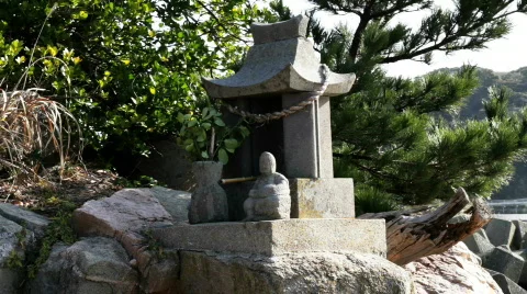 SeaSide Shrine Video stock 655410