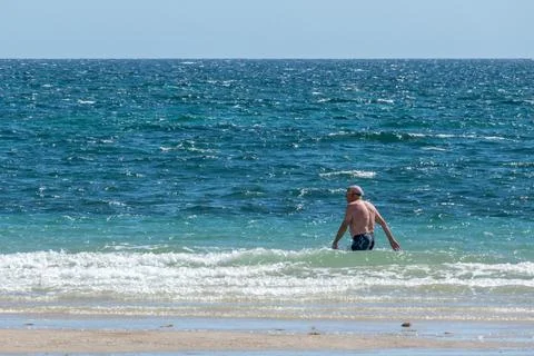 Seaside Solitude Stock Photos