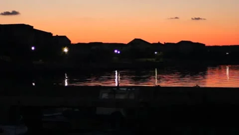 Seaside Sunset 2 Stock Footage 8914150