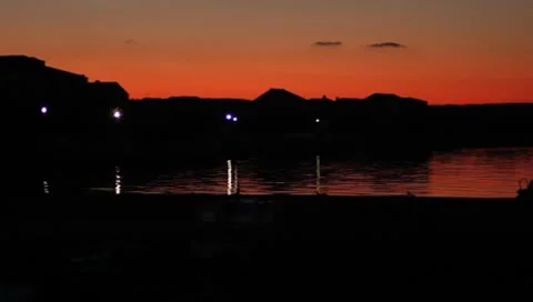 Seaside Sunset 3 Stock Footage 8914130