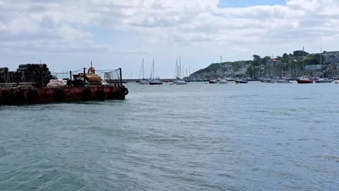 The seaside town of Brixham, Devon Stock-Footage 283274762
