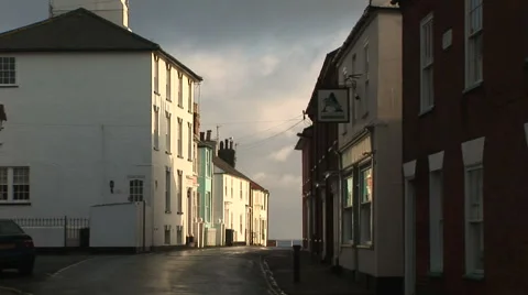 Seaside town in England Video stock 58306574