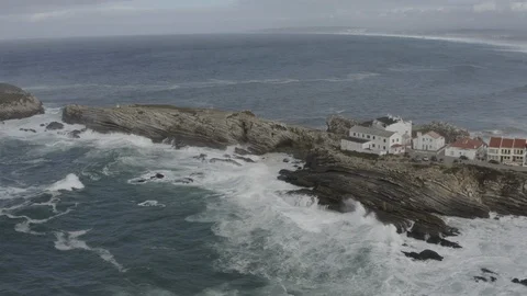 Seaside town Stock Footage 123249877