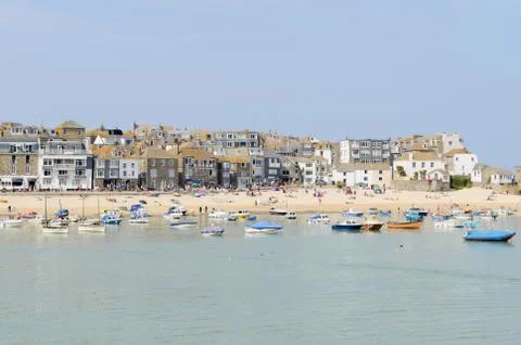 Seaside town Stock Photos