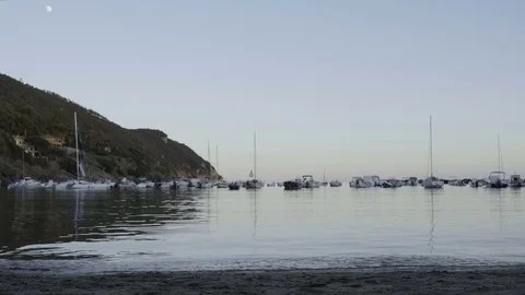 Seaside Town Port Video stock 82843887