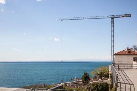 Seaside in Trieste Stock Photos