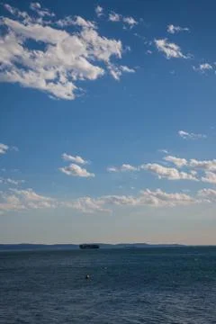 Seaside in Trieste Stock Photos