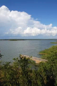 Seaside view Stock Photos