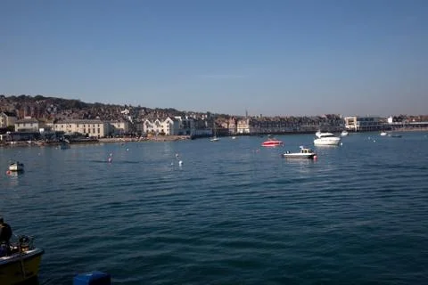 A seaside view Stock Photos