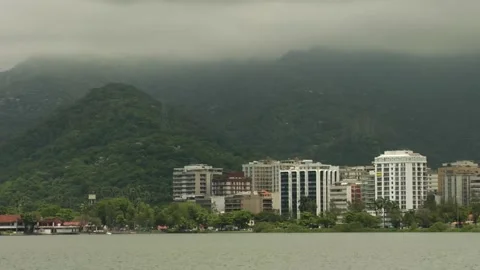 Seaside view of Rio De Janeiro Stock Footage 160280783