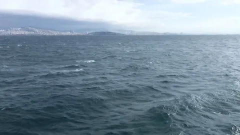 Seaside wave summer Stock Footage 98834111