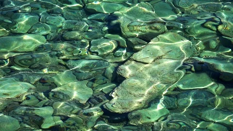 Seaside Waves and Rocks 9 Stock Footage 115326324