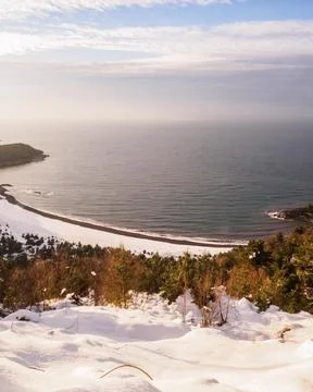 The seaside in winter Stock Photos